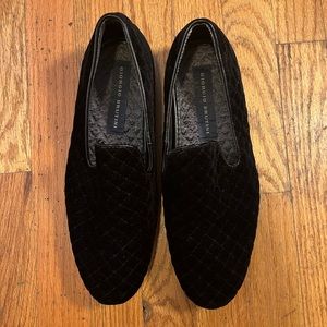 Mens velvet dress shoes S8